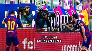 PES 2020 Messi New Celebration