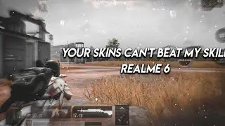 BEST SENSITIVITY FOR REALME 6⚡ | 4 Finger Claw + Gyroscope | PUBG MOBILE Montage |REALME 6 PUBG TEST