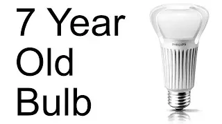 This Lightbulb Lasted 7 Years of Usage Every Day Philips 451898 A21