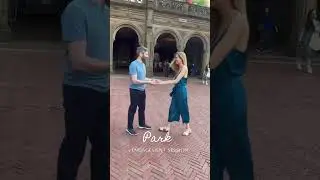 A Central Park Engagement Session
