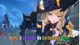 Navia & Clorinde vs Gardemeks Army, Cutscene | Genshin Impact 4.0 |