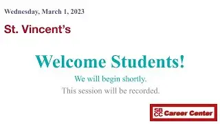 St. Vincent's - Information Session
