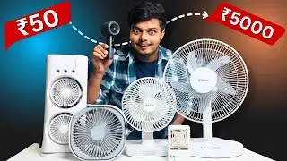 ₹50 Vs ₹5000 Portable Fan !