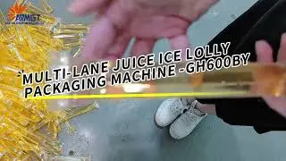 GH600  MULTI  LANE JUICE ICE LOLLY PACKAGING MACHINE