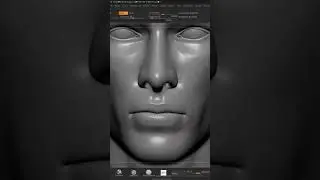 Lips sculpting in ZBrush 