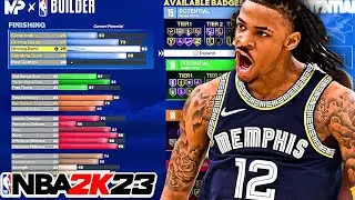 NBA 2K23 JA MORANT BUILD - BEST POINT GUARD BUILD RIGHT NOW