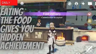 Eat the Food Get Achievement | Daily Genshin | Genshin Impact