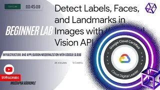 Detect Labels, Faces, and Landmarks in Images with the Cloud Vision API with Explanation | GSP037