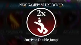 ⬆️ "Buying" Double Jump Gamepass!👾||🔪 Survive the killer Roblox