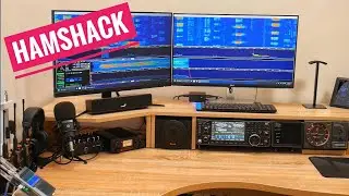 HamRadio Room Tour (HAMSHACK)
