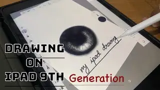 Drawing on Ipad 9th generation | Amazon Basics Pencil | @Artist-Deepkaran