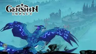Dvalin attacks Monstadt (Genshin Impact Cutscene)
