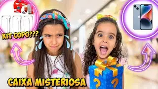 O QUE TEM NA CAIXA MISTERIOSA? fiquei muito triste🥲