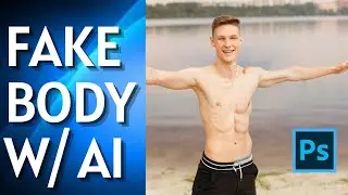 How to Change Body Structure Using AI Tools in Photoshop