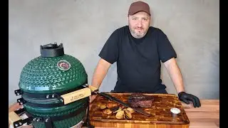 HOW TO MAKE STEAK ON KAMADO CHARCOAL BBQ GRILL