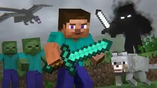 Minecraft in 8 seconds #MinecraftShorts