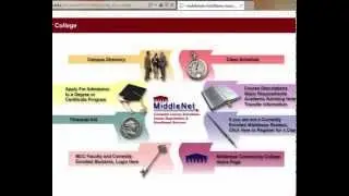 Using MiddleNet as a Course Catalog