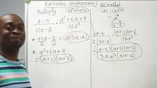 Simplifying Rational Expressions:  Factoring, and Multiplying