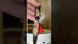 Stabilized Wormy Buckeye Hybrid finished product!