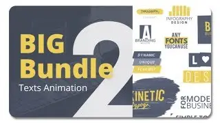 Texts Animation Bundle Pack 2 20468589 | After Effects Templateive