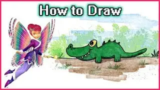Learn to Draw an Alligator | Easy Drawings for Beginners