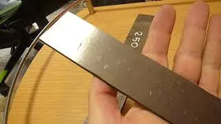 Кованый дамаск от кузницы "Коваль". Прислали с косяком.