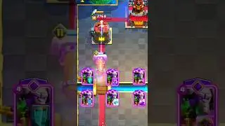 Evolution Battle Ram Damage Battle 💥💥 #clashroyale #supercell  #shorts