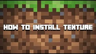 How to install texture in minecraft Java Edition 2020