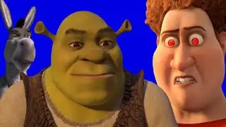 Shrek Vs Titan - Blue screens