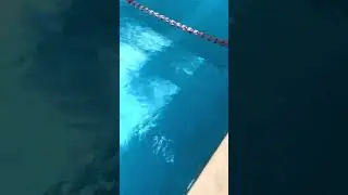 Água na piscina
