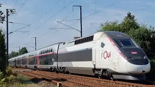 [4K] Des Trains En Bretagne Sud - Août 2022.