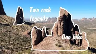 See Praying Hands and Slot Rock on this moderate loop in the Superstition Wilderness in Arizona