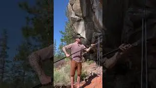 Metolius Superclip. Part 3 of 3, retrieving a quickdraw with the Superclip.