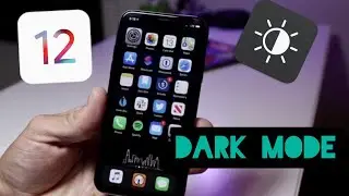 How to enable dark mode in ios 12.4.4?
