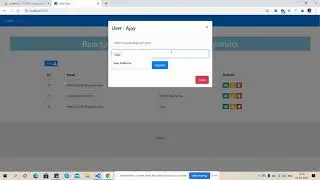 Reactjs Simple Crud Tutorial for Beginners - Update User
