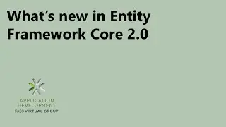 What’s new in Entity Framework Core 2 0