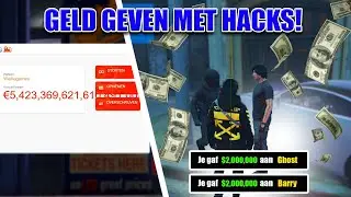 GELD GEVEN MET HACKS! 🤑 | Kloten Met Mod Menu Op Fivem