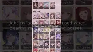What are Light Cruisers in Azur Lane?