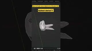 Blender shortkey| #2 #blender #animation #learning