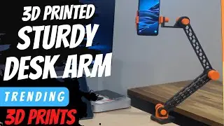 Building a strong desk arm with 3D printing 🦾 Top trending 3d prints