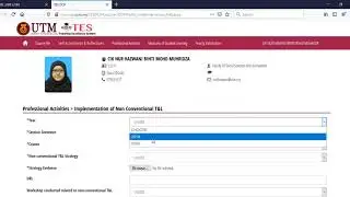 TES UTM FOR NON-CONVENTIONAL TEACHING & LEARNING