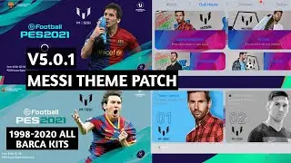 Patch Obb Special Messi Menu | 1998-2020 All Barca Kit | v5.0.1 | Android & IOS | Bizone