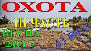 III-ЧАСТЬ          ОХОТА 2017 ВЕСНА (43 rus) Кировская область      III-ЧАСТЬ