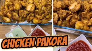 Chicken Pakora | Crispy Chicken Pakora | Street style | Chicken Kay Pakoray Lunch Box Idea