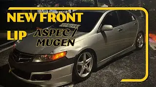 TSX ASPEC/ MUGEN Front Lip Install