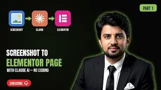Convert Any Screenshot into an Elementor Landing Page with Claude AI (Part 1)