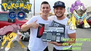 MYSTIC7!!! ATTEMPTS HIS FIRST EVER SAVAGE SEASON ON MR.6 PHONE SET UP !!!!!!