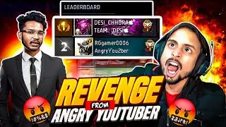 Extreme Revenge From Angry Youtuber 🤬 Rg Gamer - Garena Freefire