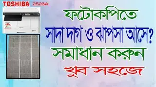how to clean developer unit for 2523A 2303A