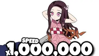 Nezuko zero two dodging meme SPEED 1000000X